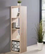 Regál Max, 4x1 priehradky, dub sonoma%