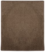 Kusový koberec Eton hnedý 97 štvorec, 60x60, hnedá, chodba / predsieň, Vopi