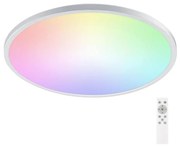 Aigostar B.V. Aigostar-LED RGBW Stmievateľné kúpeľňové svietidlo LED/24W/230V pr. 42cm IP44+DO AI0546
