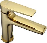 Mexen Lynx umývadlová batéria, zlatá - 745900-50