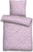 Obliečky seersucker Orchidej 140x200 cm, ružovo-fialové%