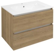 Sapho Sapho, EZARA umývadlová skrinka 69,8x52x46cm, dub cuneo, EZ701-2525