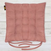 PODSEDÁK NA STOLIČKU ADA 40X40X6 CM STARORUŽOVÁ