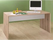 písací stôl Cariba, dub san remo/biely%