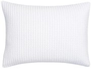 Vandyck Luxusná obliečka na vankúš Home Piqué waffle 40x55cm White - bílá