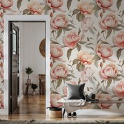 Fototapeta – Ružové pivonky III. (147x102 cm)