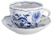 Šálka s podšálkou Český porcelán Dubí Cibuľák 0,2 l