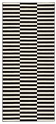 Čierny/krémovobiely koberec 80x200 cm Gloria – Hanse Home