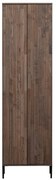 Hnedá šatníková skriňa v dekore jaseňa 60x210x42 cm Gravure – WOOOD