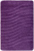 Kúpeľňový koberček Sara fialový, vlny