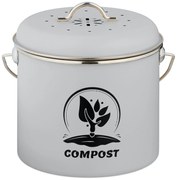 Kuchynský kompostér s objemom 3,5l RD51221, sivá