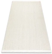 Koberec NANO FJ86B Jodelka, chevron biely