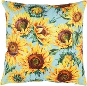 Dekoračná obliečka na vankúš Slnečnice, 45x45 cm%