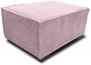 Svetloružový taburet SMART