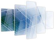 Obraz - Geometrické útvary (150x105 cm)