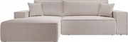 Rohová sedacia súprava Fatime new (L) (svetlobéžová)