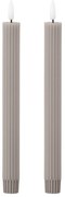 Bloomingville LED sviečka Ponza Nature – set 2 ks