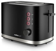 Niceboy ION Cruncher C3 - Hriankovač s dvomi otvormi a rozpekačom 870W/230V čierna