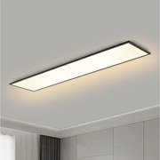 Brilagi - LED stmievateľné svietidlo SLIMFRAME LED/58W/230V 120x30 cm čierne + diaľkový ovládač