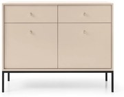 Mono béžová komoda so zásuvkami (MKSZ104)