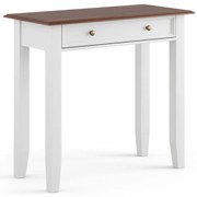 PROXIMA.store - Rustikálny toaletný stolík 0.3 - BELLUNO ELEGANTE FARBA: biela - orech