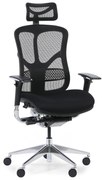 Multifunkčná kancelárska stolička WINSTON AB, čierna