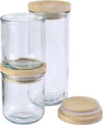 Súprava sklenených dóz 3 ks Hermetic – Ego Dekor