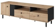 Televízny stolík BADIA dub/antracit