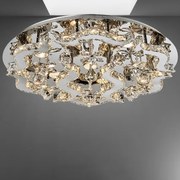 Stropnica do spálne krištáľ LUXERA 62408 LED ARAMEA Ø80