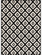 Čierno-biely koberec 160x220 cm Avanti – FD
