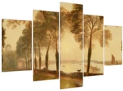 Obraz - Joseph Mallord William Turner, Mortlake Terrace, reprodukcia (150x105 cm)