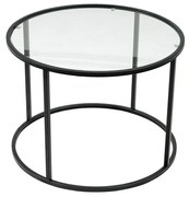 Konferenčný stolík Berlin Black, 60 cm