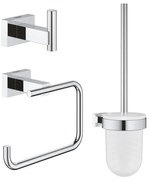 GROHE 40757001 - Sada doplnkov ESSENTIALS CUBE lesklý chróm