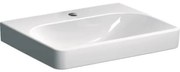 Umývadlo Geberit Smyle Square 60x48 cm  s otvorom uprostred 501.732.00.1