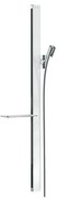 Hansgrohe Unica, sprchová tyč E 900 mm so sprchovou hadicou Isiflex 1600 mm, biela/chrómová, HAN-27640400