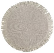 SADA 6 KS PRESTIERANIE NA STÔL BOHO 1 (FI) 38 CM SIVÁ