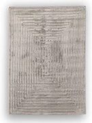 Koberec Lily 3D geometrický, sivý