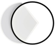 Toolight Toolight, stropné svietidlo 50cm, 30W, 3000K, LHJ076-C, čierna-biela, OSW-50037