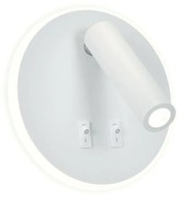 LED Nástenné bodové svietidlo IRIS LED/12W/230V 3000K biela