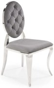 Jedálenská stolička Aylin, sivá