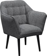 XXXLutz KRESLO, textil, antracitová MID.YOU - Online Only obývacie izby - 002220048101