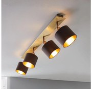 Eglo 97539 - Bodové svietidlo VALBIANO 4xE14/10W/230V