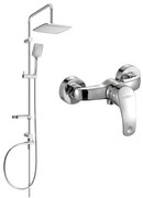 Mexen Sven sprchový set s dažďovou sprchou a sprchovou batériou Fabia, chrómová, 746540262-00