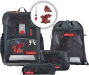 Školská aktovka Step by Step CLOUD, Dragon Drako - 5-dielna súprava