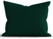 Bavlnená obliečka na vankúš Renforcé 70 × 90 cm - Jasmine tmavozelená