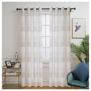 Závesy Rafael 145 × 300 cm – krémová (2 ks)