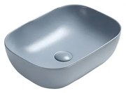 Mexen Rita, umývadlo na dosku 45 x 32 cm, šedo-modrá matná, 21084569