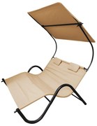 Lehátko pre dve osoby DELUX v 3 farbách- béžová