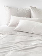 Westwing Crosby Studios, Bavlnená obliečka na paplón's vyšívaným vzorom Jouy