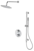 Cersanit S952-032-Sprchová sada s termostat. podomietkovou batériou ZEN lesk chróm
